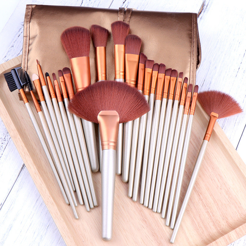24 Makeup Brushes Set Portable Storage Bag 24 Makeup Brushes Set Portable Storage Bag